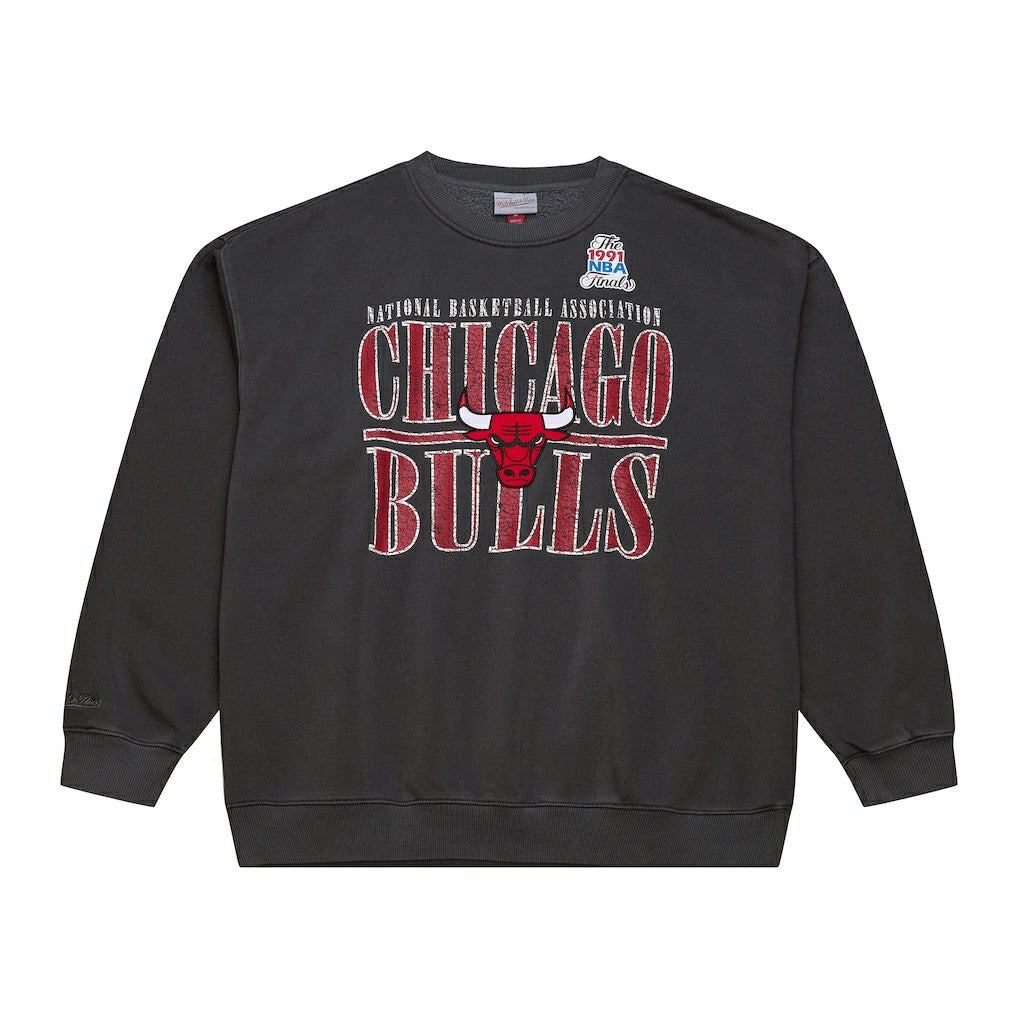 Chicago Bulls NBA Downtown Collection Fleece Sweatshirt Black - NBA