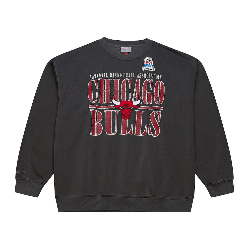 Chicago Bulls NBA Downtown Collection Fleece Sweatshirt Black - NBA