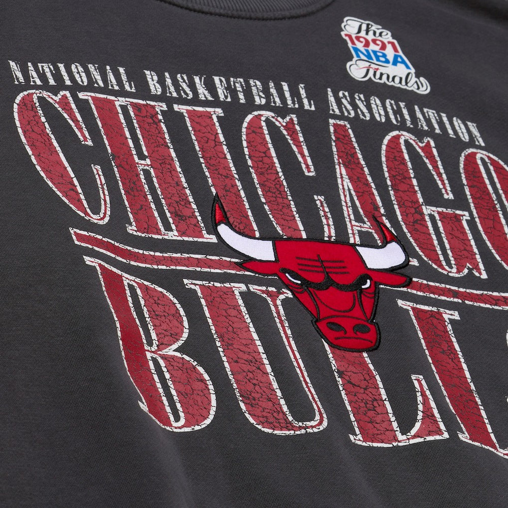 Chicago Bulls NBA Downtown Collection Fleece Sweatshirt Black - NBA
