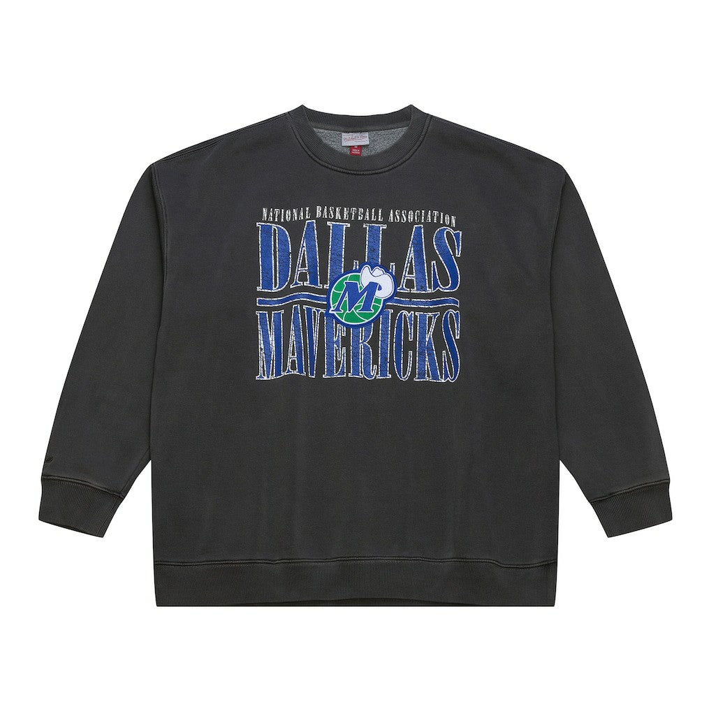 Dallas Mavericks NBA Downtown Collection Fleece Sweatshirt Black - NBA