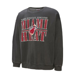 Miami Heat NBA Downtown Collection Fleece Sweatshirt Black - NBA