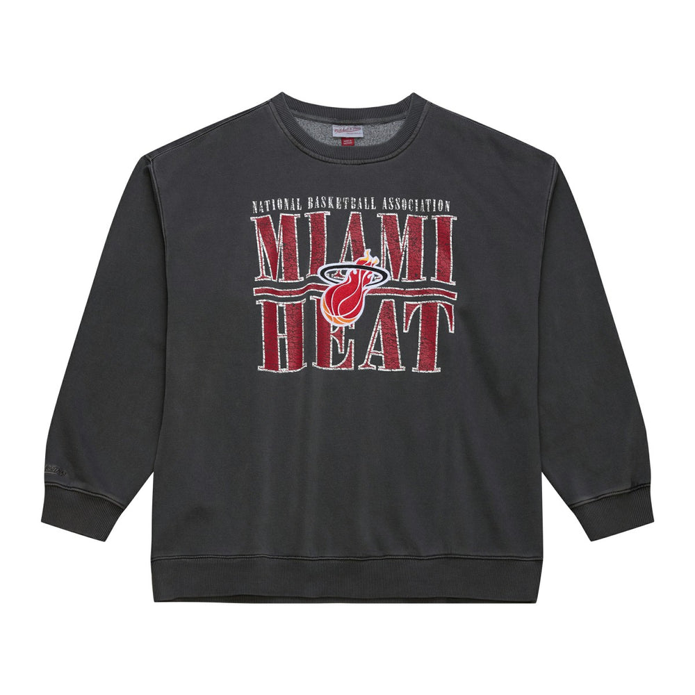 Miami Heat NBA Downtown Collection Fleece Sweatshirt Black - NBA
