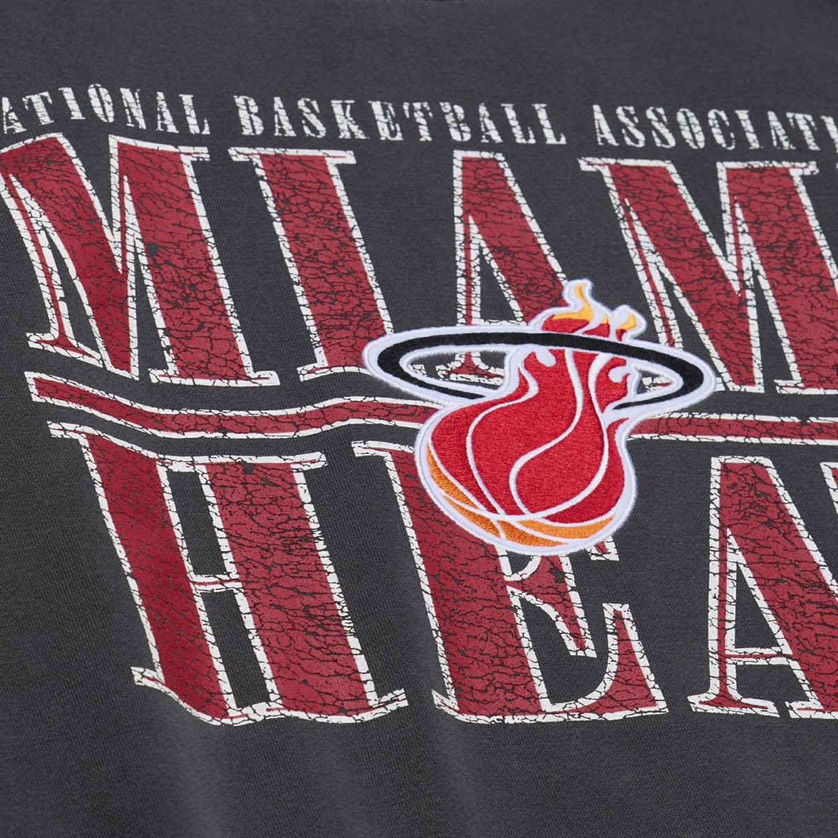 Miami Heat NBA Downtown Collection Fleece Sweatshirt Black - NBA