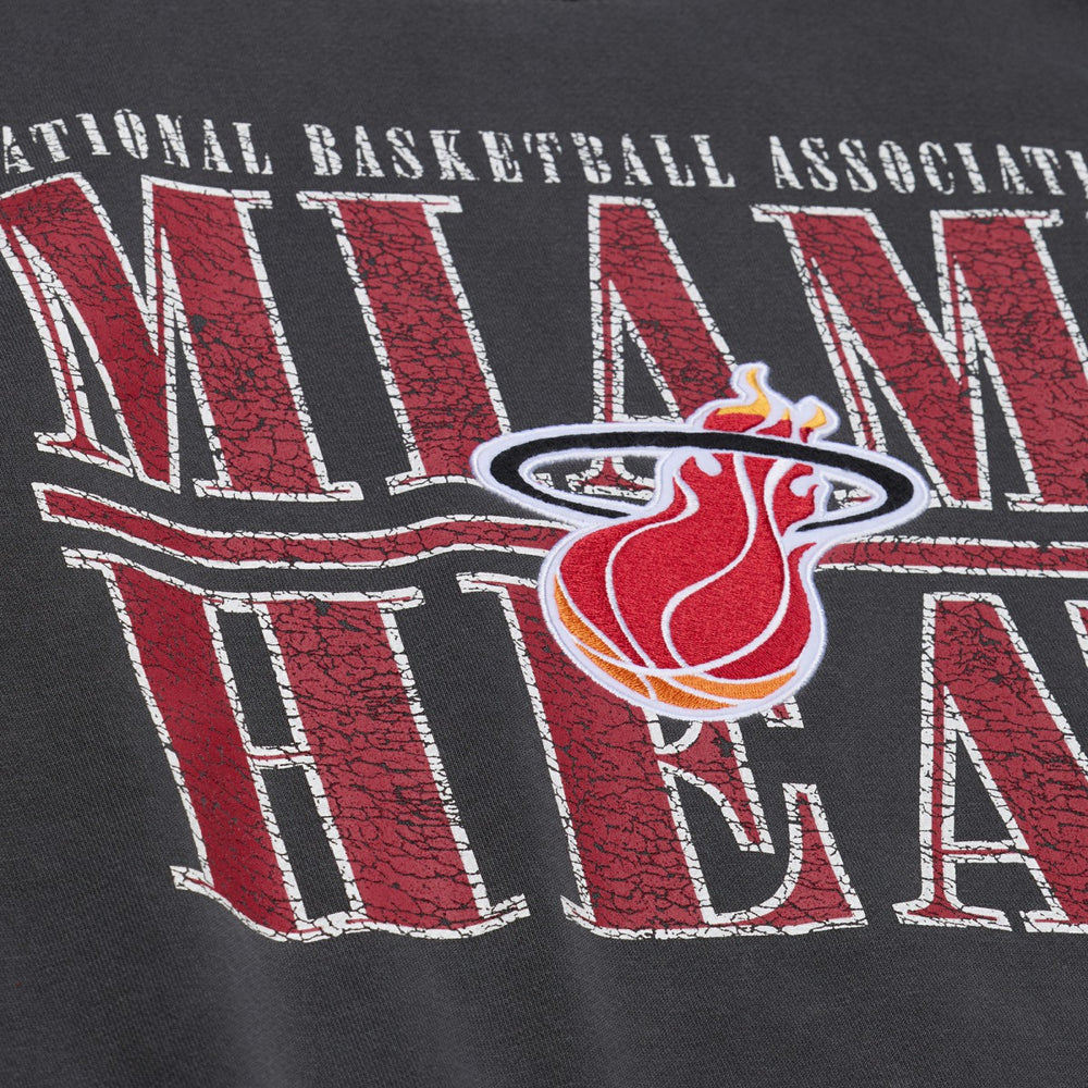 Miami Heat NBA Downtown Collection Fleece Sweatshirt Black - NBA