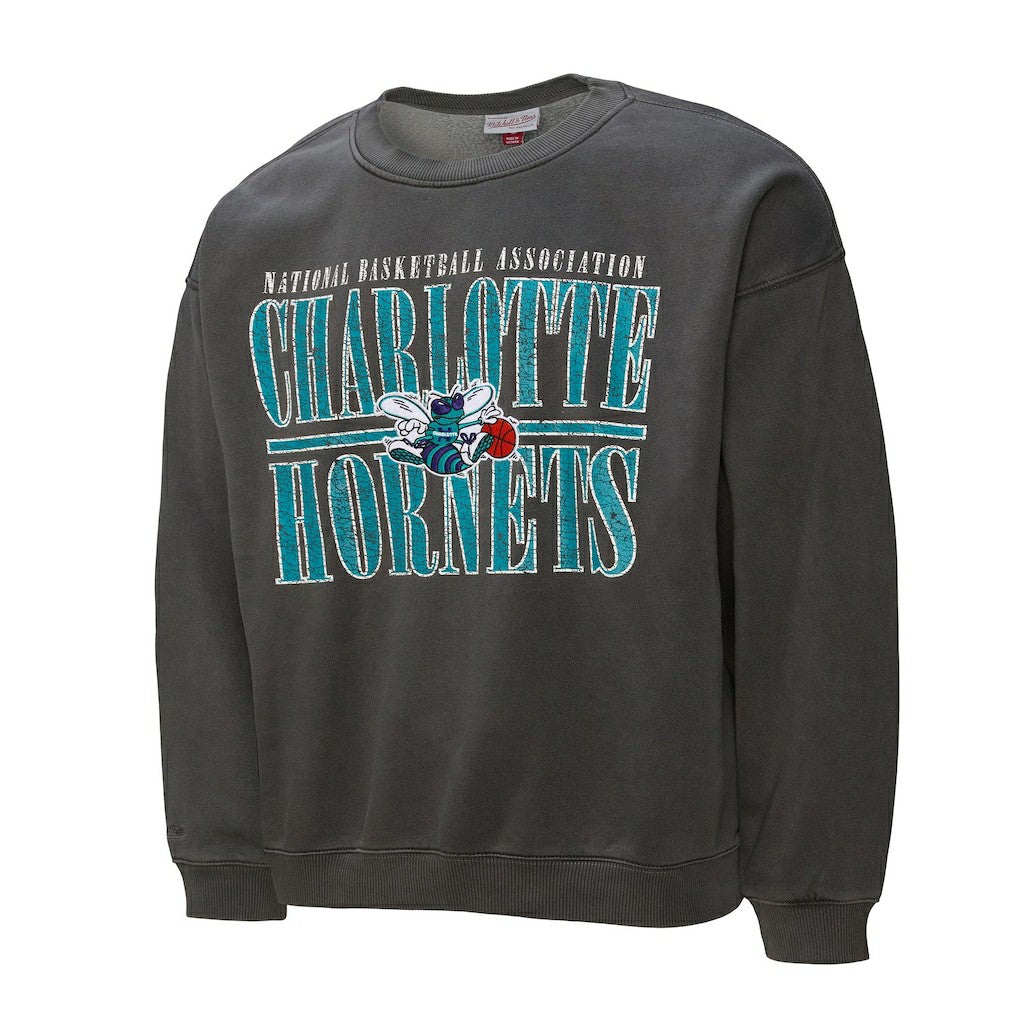 Charlotte Hornets NBA Downtown Collection Fleece Sweatshirt Black - NBA