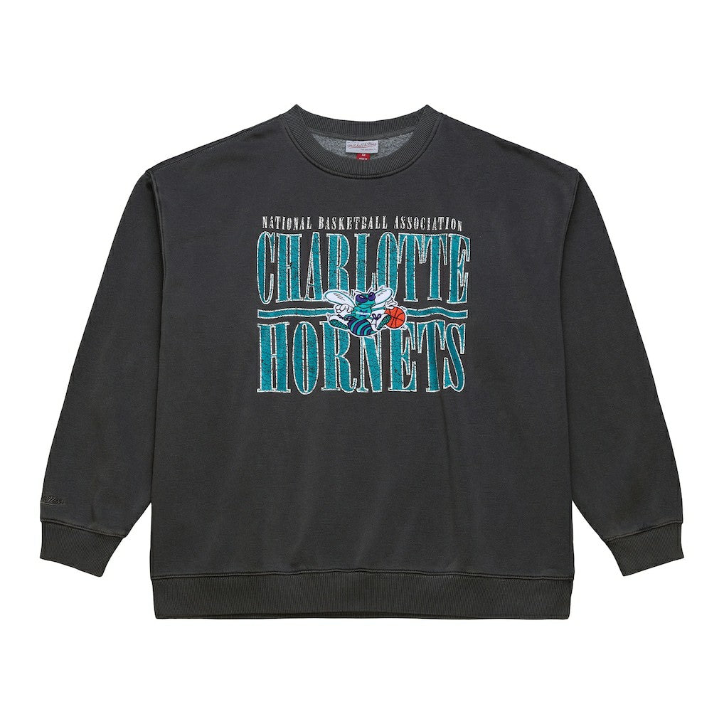 Charlotte Hornets NBA Downtown Collection Fleece Sweatshirt Black - NBA