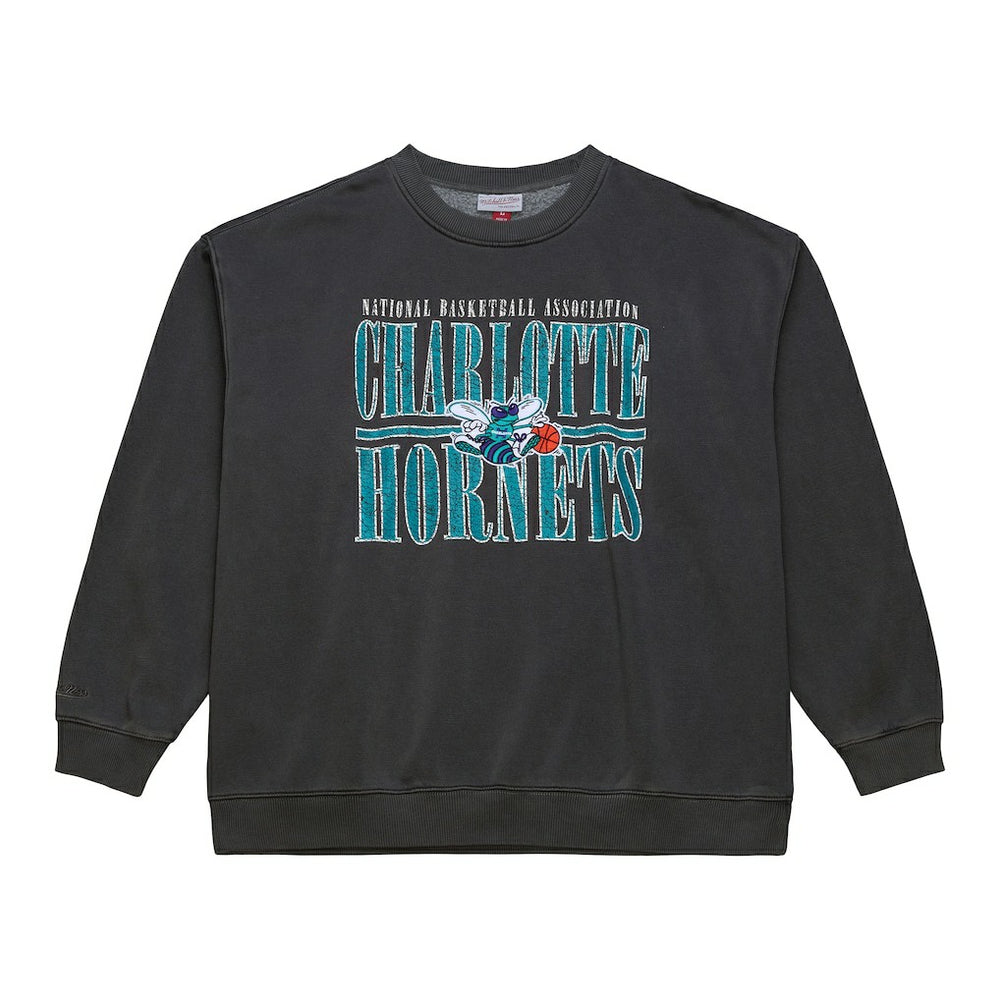 Charlotte Hornets NBA Downtown Collection Fleece Sweatshirt Black - NBA