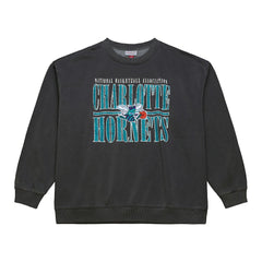 Charlotte Hornets NBA Downtown Collection Fleece Sweatshirt Black - NBA