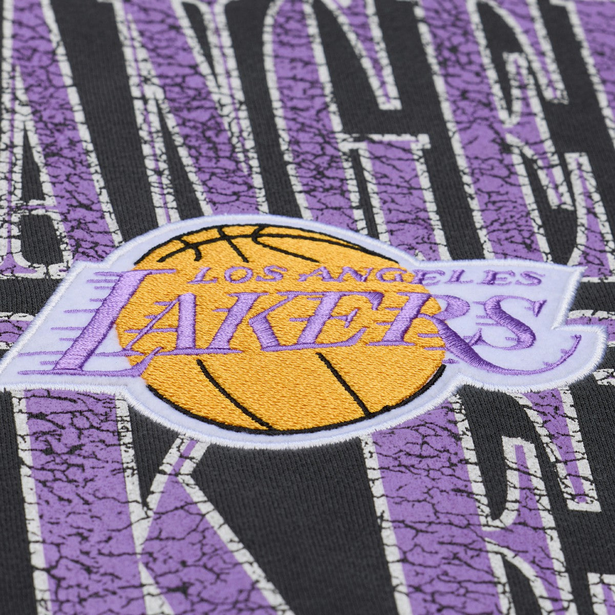 Los Angeles Lakers NBA Downtown Collection Fleece Sweatshirt Black - NBA