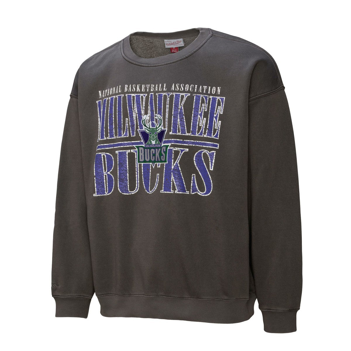 Milwaukee Bucks NBA Downtown Collection Fleece Sweatshirt Black - NBA