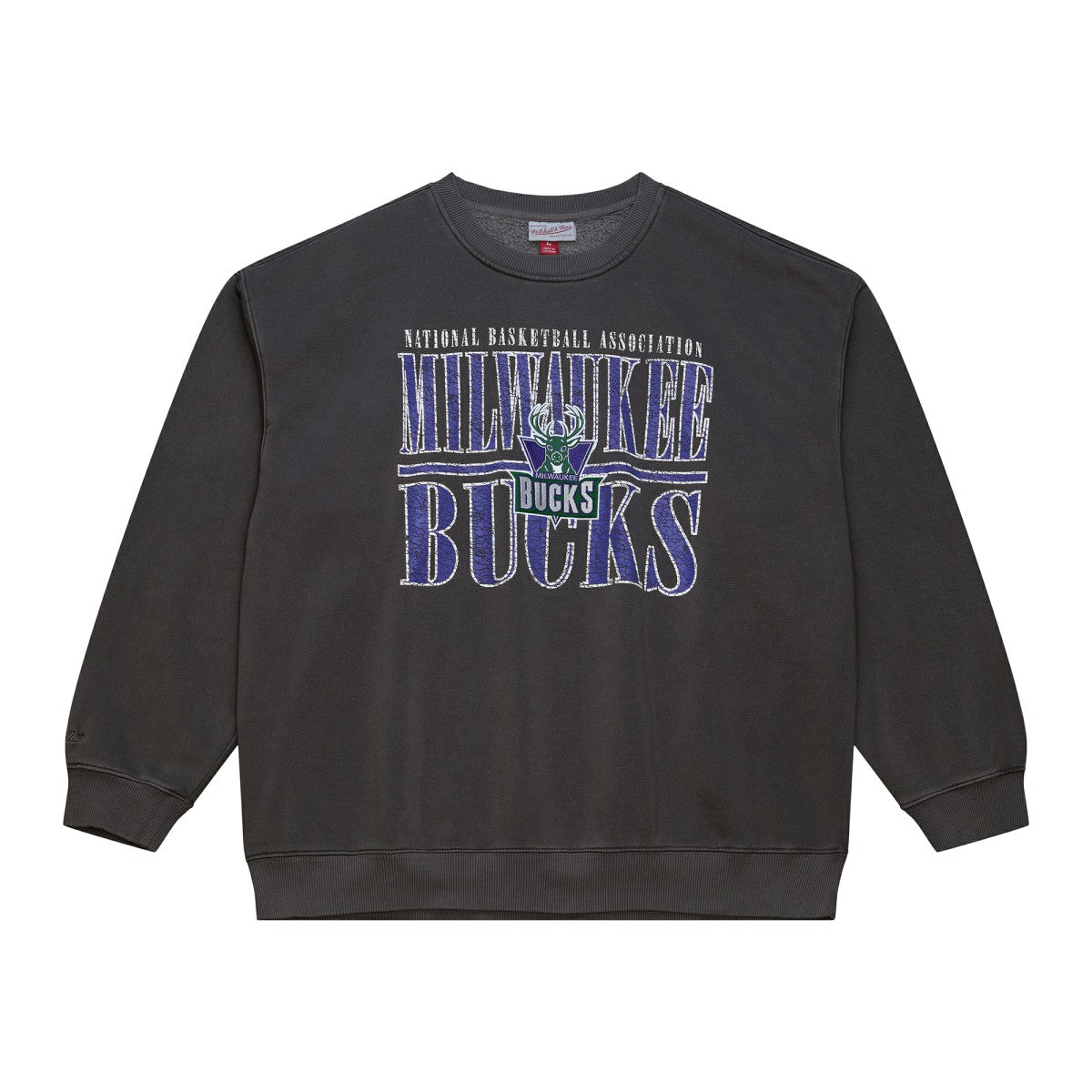 Milwaukee Bucks NBA Downtown Collection Fleece Sweatshirt Black - NBA