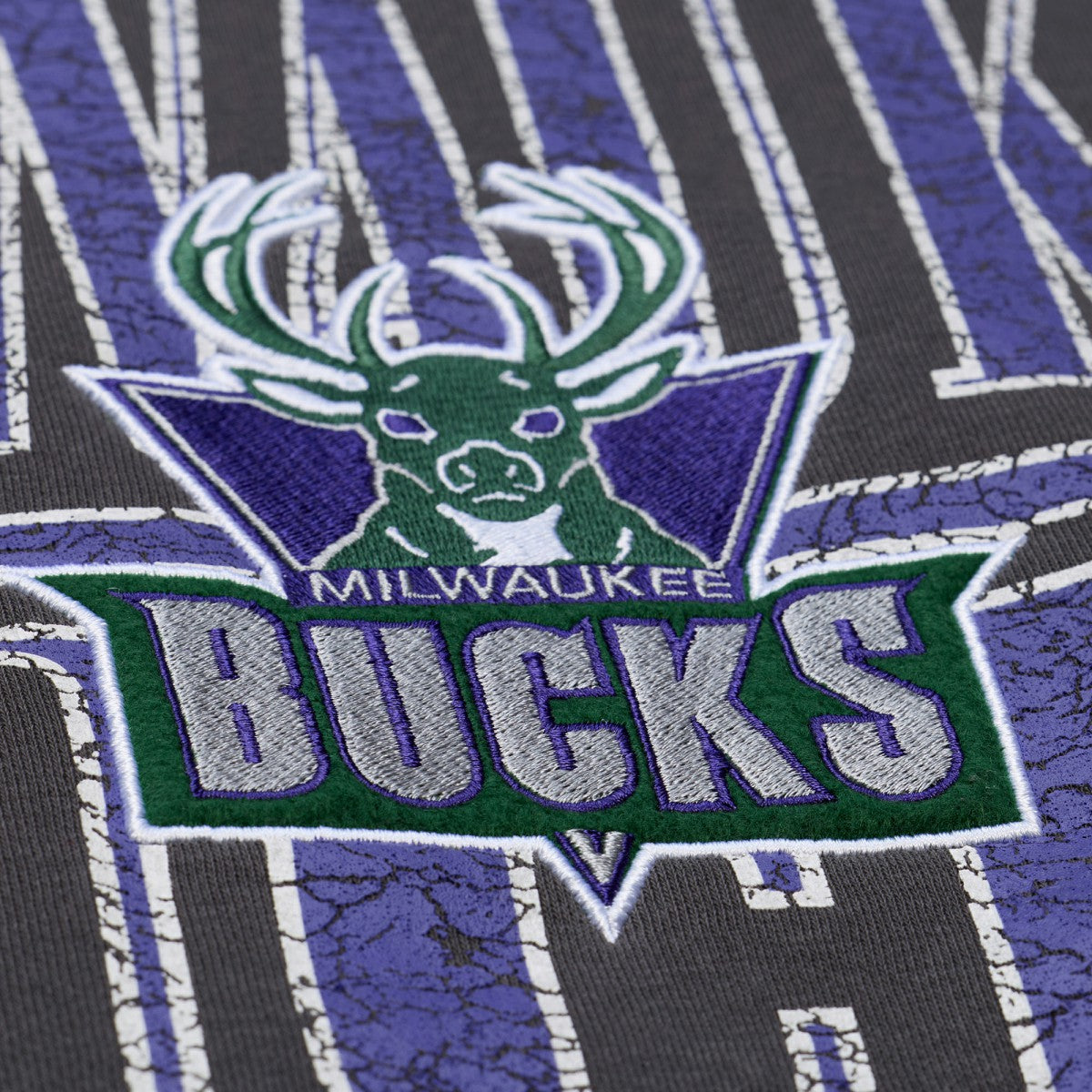 Milwaukee Bucks NBA Downtown Collection Fleece Sweatshirt Black - NBA
