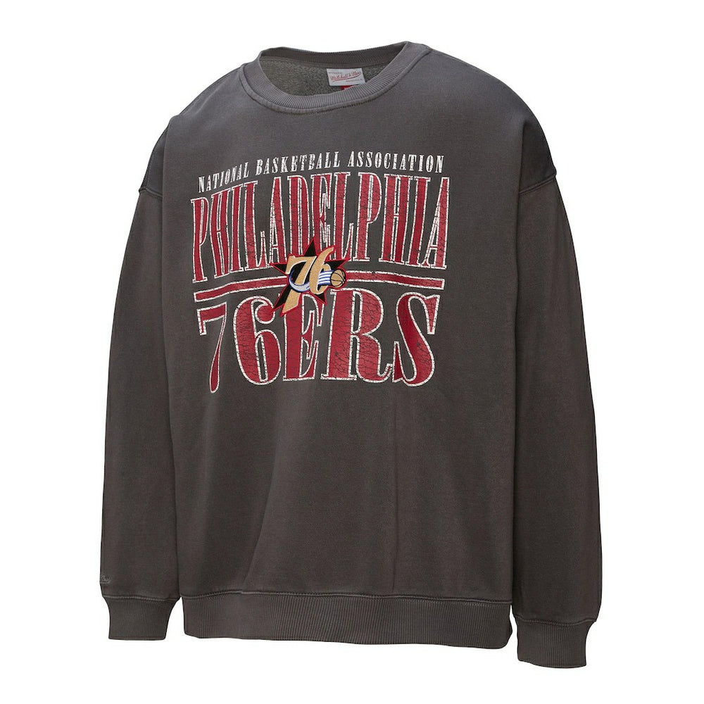 Philadelphia 76ers NBA Downtown Collection Fleece Sweatshirt Black - NBA