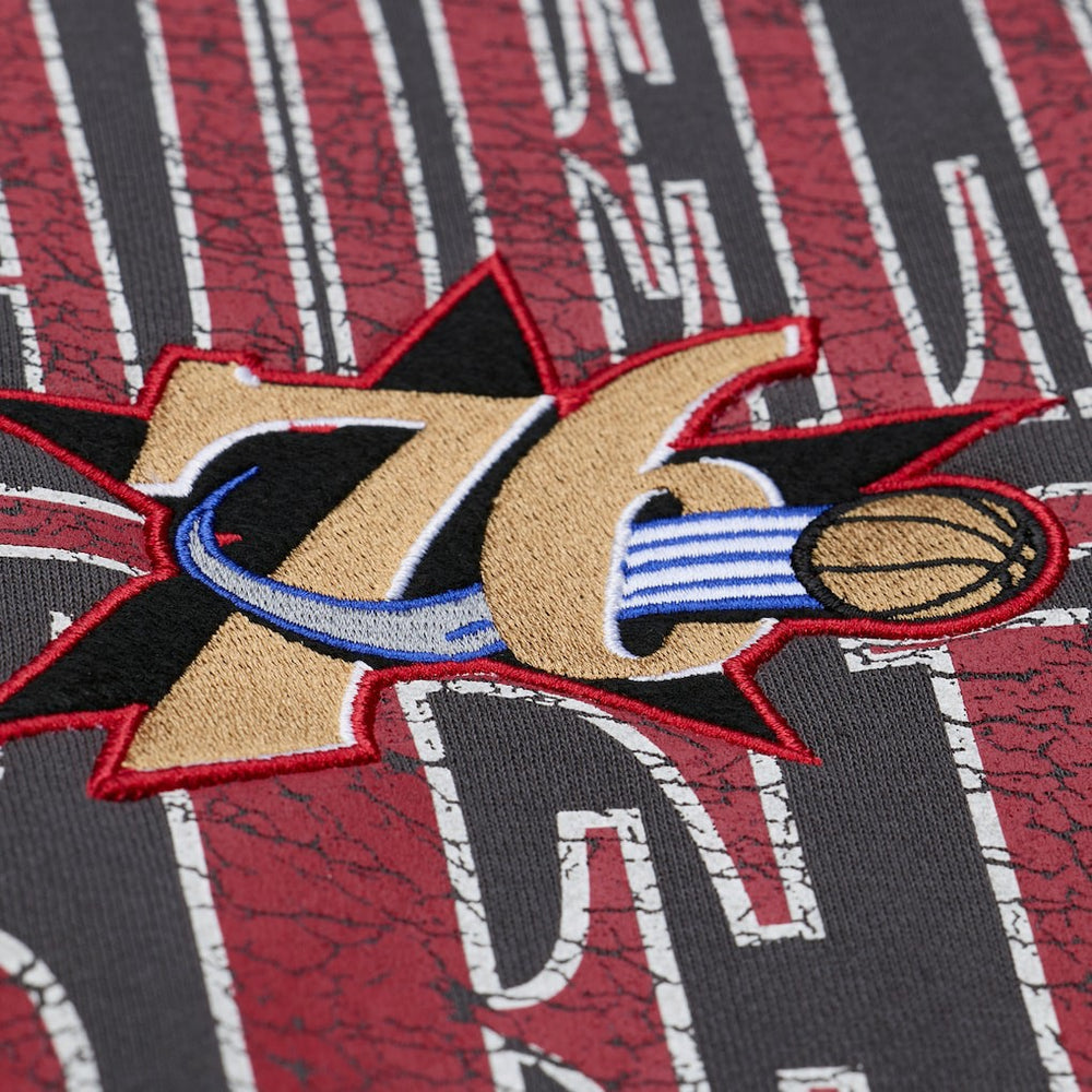 Philadelphia 76ers NBA Downtown Collection Fleece Sweatshirt Black - NBA
