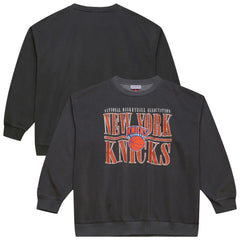 New York Knicks NBA Downtown Collection Fleece Sweatshirt Black - NBA