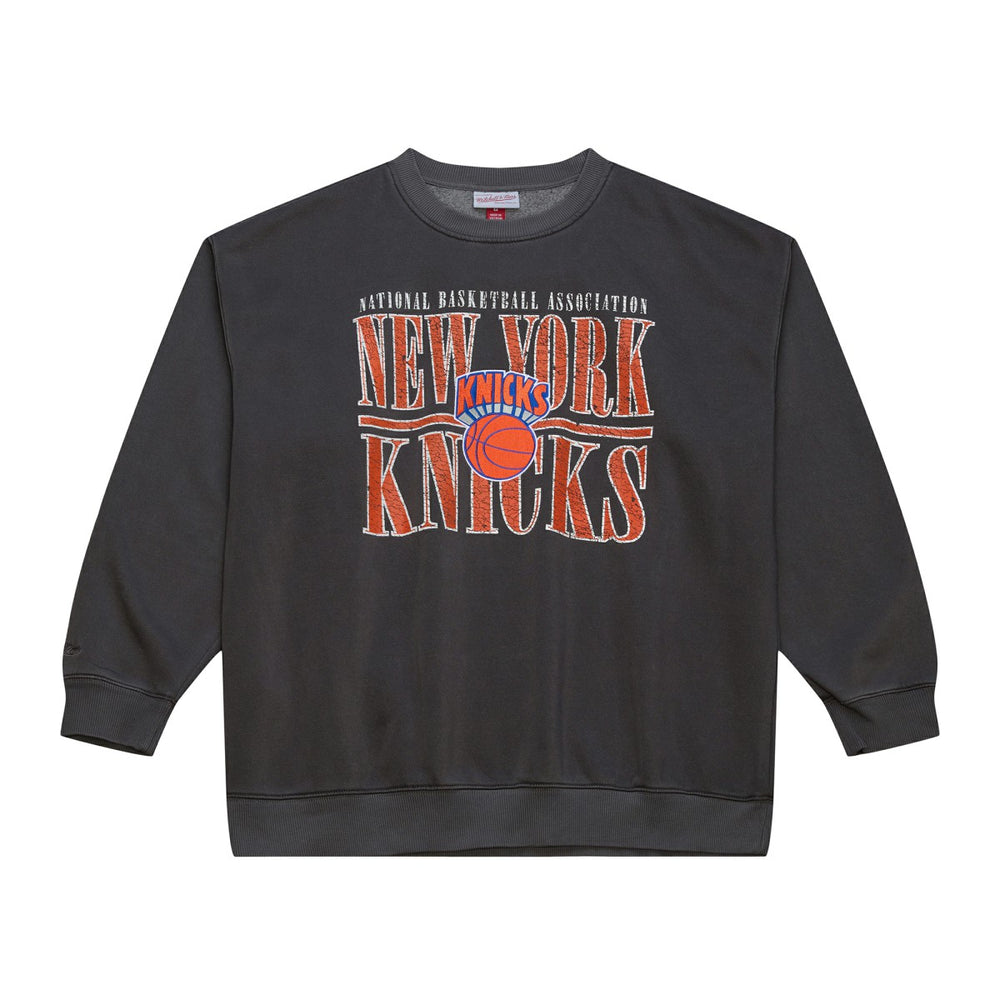 New York Knicks NBA Downtown Collection Fleece Sweatshirt Black - NBA