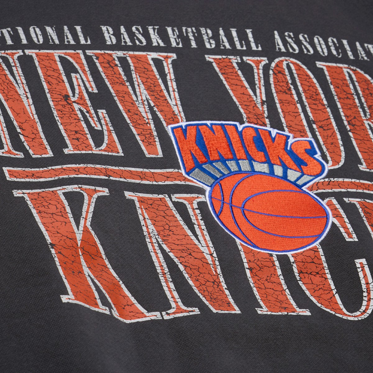 New York Knicks NBA Downtown Collection Fleece Sweatshirt Black - NBA