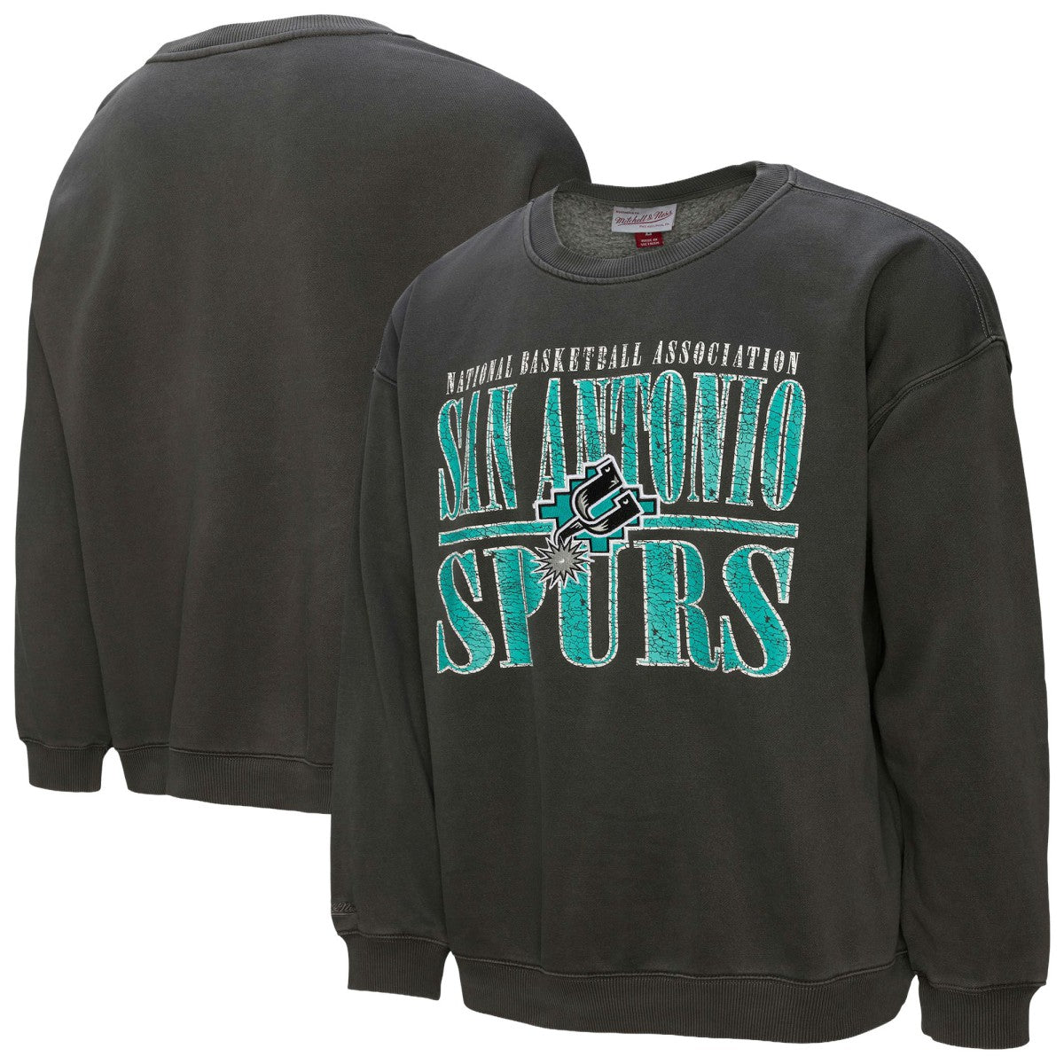 San Antonio Spurs NBA Downtown Collection Fleece Sweatshirt Black - NBA
