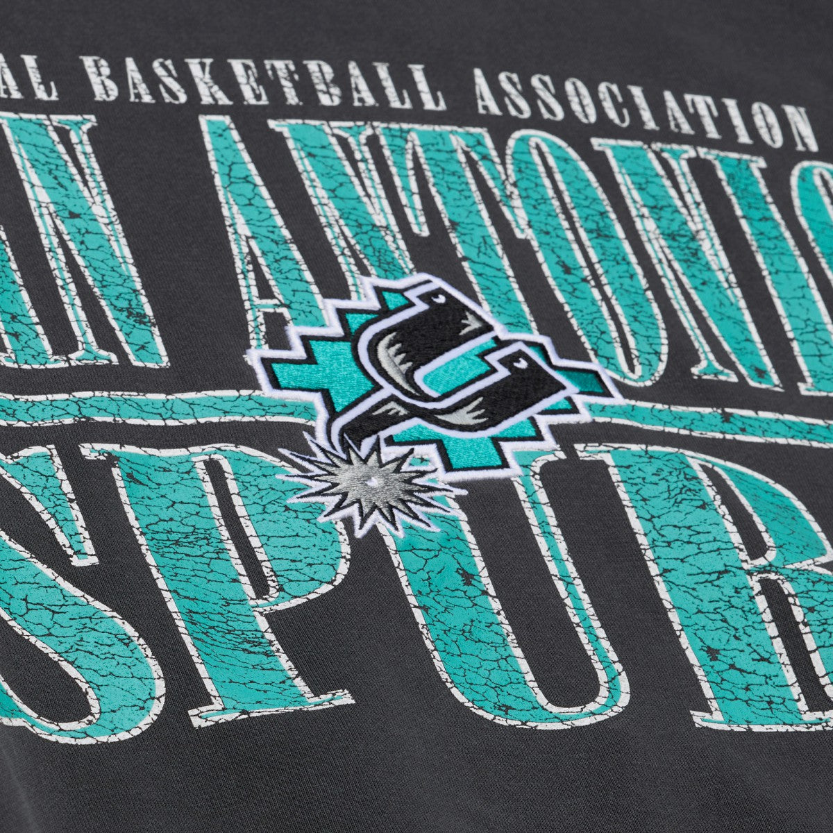 San Antonio Spurs NBA Downtown Collection Fleece Sweatshirt Black - NBA