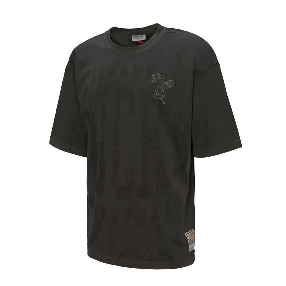 Milwaukee Bucks Downtown Collection Premium T-Shirt Black - NBA