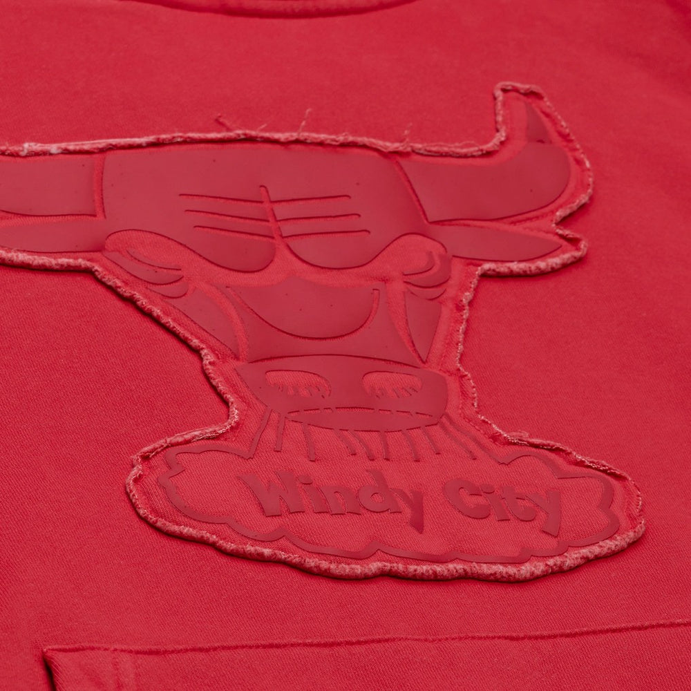 Chicago Bulls Downtown Collection Fleece Hoodie Maroon - NBA