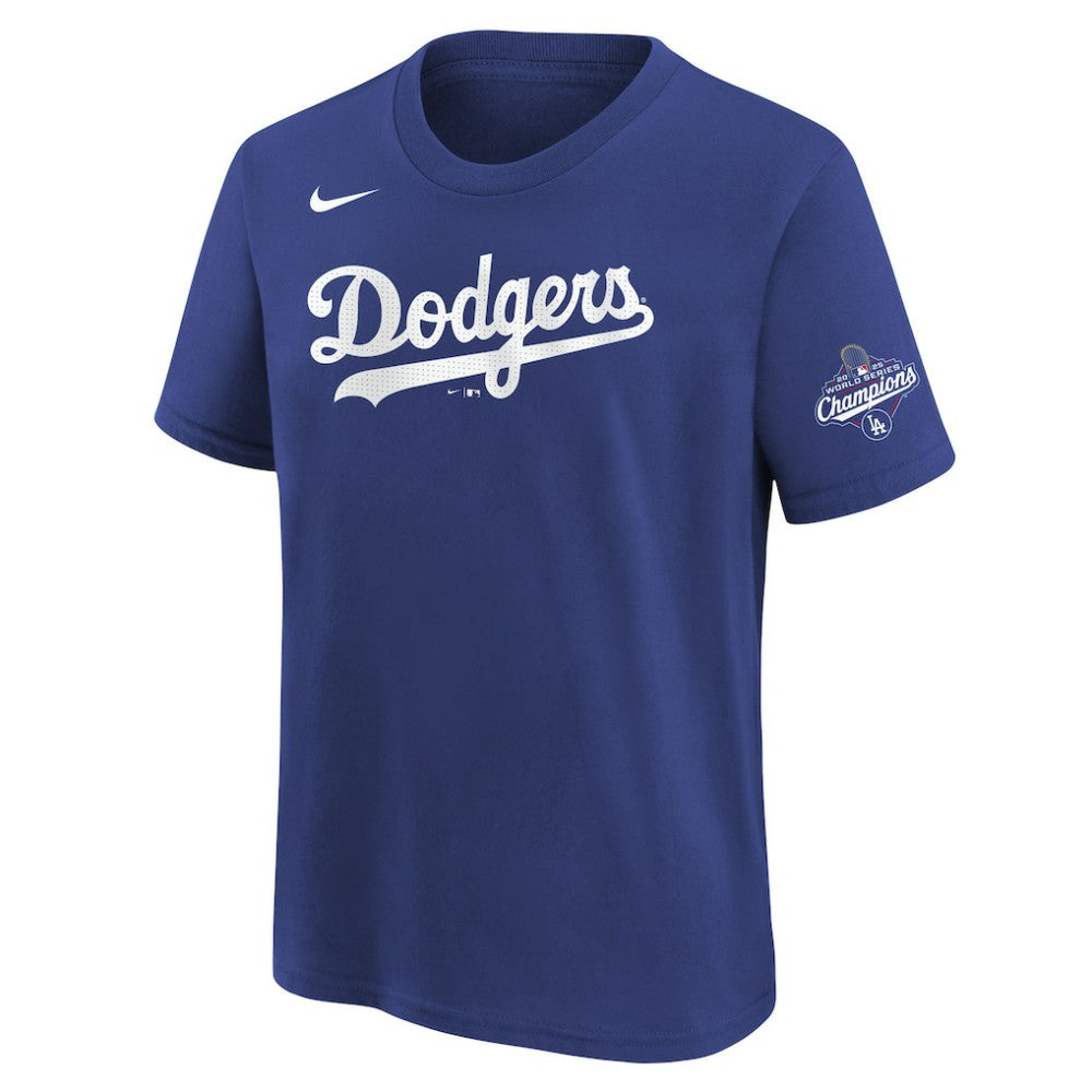 Shohei Ohtani Los Angeles Dodgers Nike Youth 2025 World Series Champions Name & Number T-Shirt - MLB