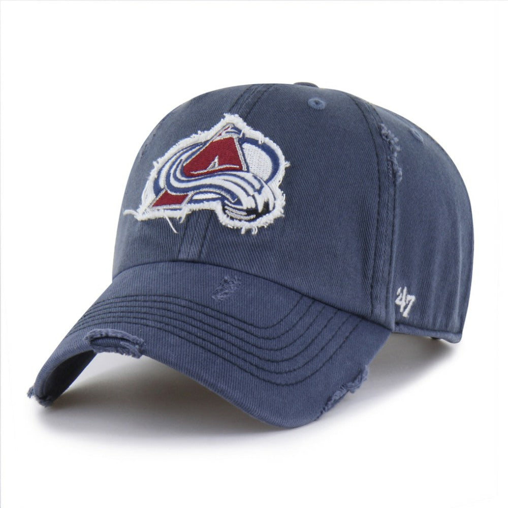 Colorado Avalanche '47 Weathered Clean Up Adjustable Hat - Navy - NHL