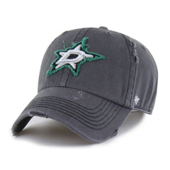 Dallas Stars '47 Weathered Clean Up Adjustable Hat - Charcoal - NHL