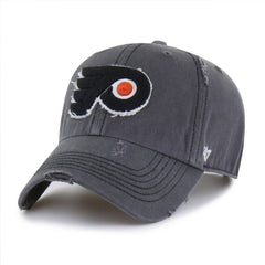 Philadelphia Flyers '47 Weathered Clean Up Adjustable Hat - Charcoal - NHL