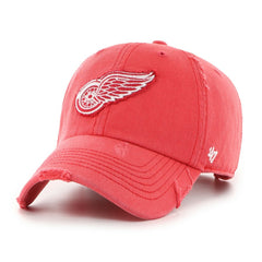Detroit Red Wings '47 Weathered Clean Up Adjustable Hat - Red - NHL