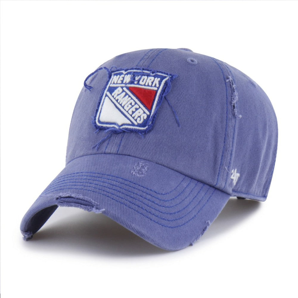 New York Rangers '47 Weathered Clean Up Adjustable Hat - Blue - NHL