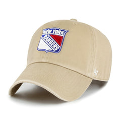 New York Rangers '47 Logo Clean Up Adjustable Hat - Khaki - NHL