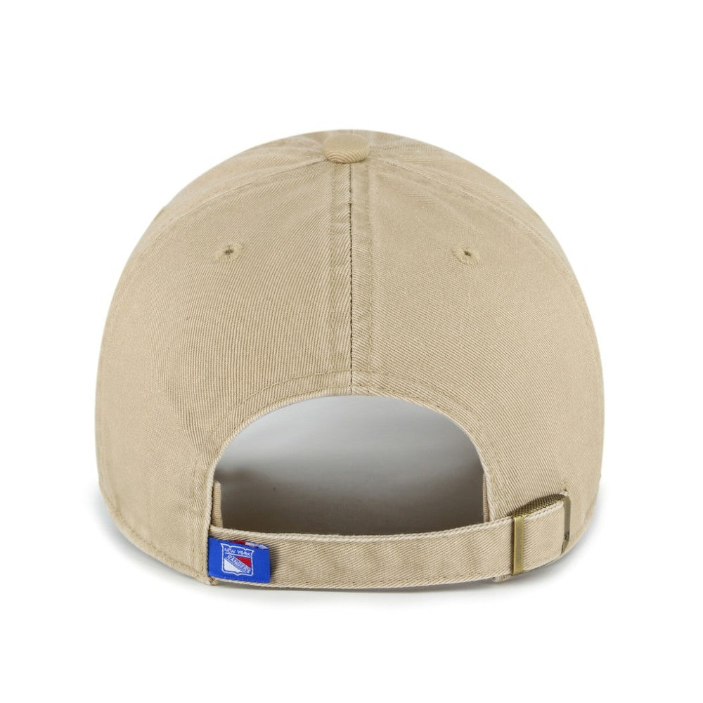 New York Rangers '47 Logo Clean Up Adjustable Hat - Khaki - NHL