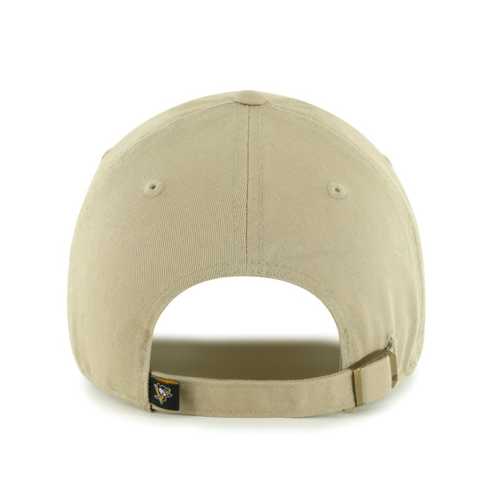 Pittsburgh Penguins '47 Logo Clean Up Adjustable Hat - Khaki - NHL