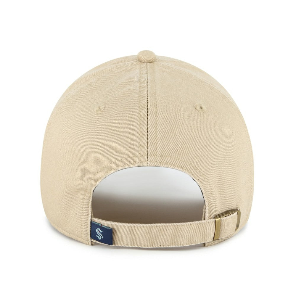 Seattle Kraken '47 Logo Clean Up Adjustable Hat - Khaki - NHL