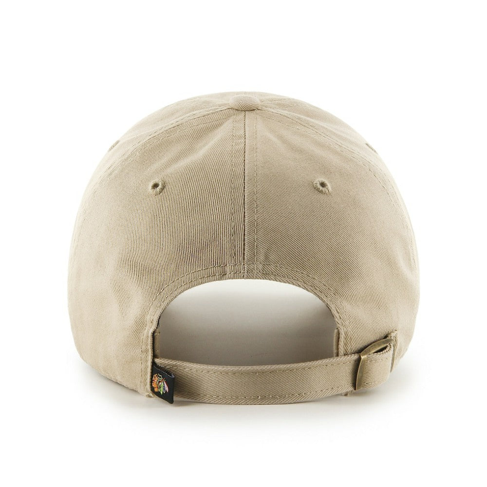 Chicago Blackhawks '47 Logo Clean Up Adjustable Hat - Khaki - NHL