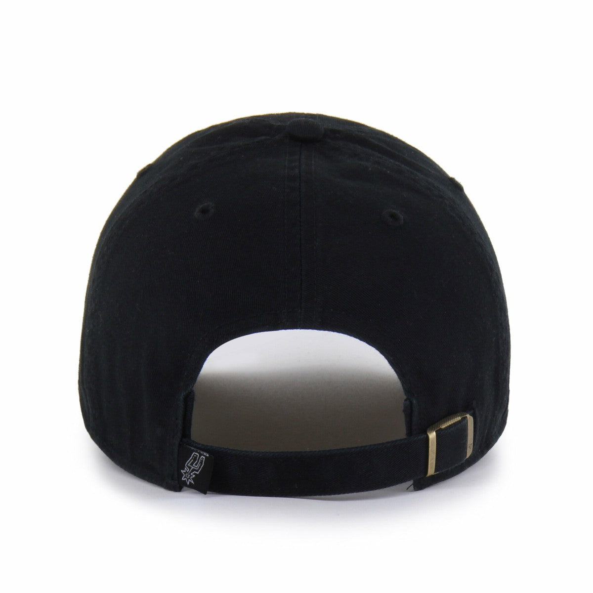 San Antonio Spurs '47 Black on Black Clean Up Adjustable Hat - NBA