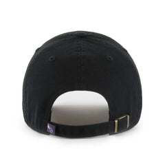 Charlotte Hornets '47 Black on Black Clean Up Adjustable Hat - NBA