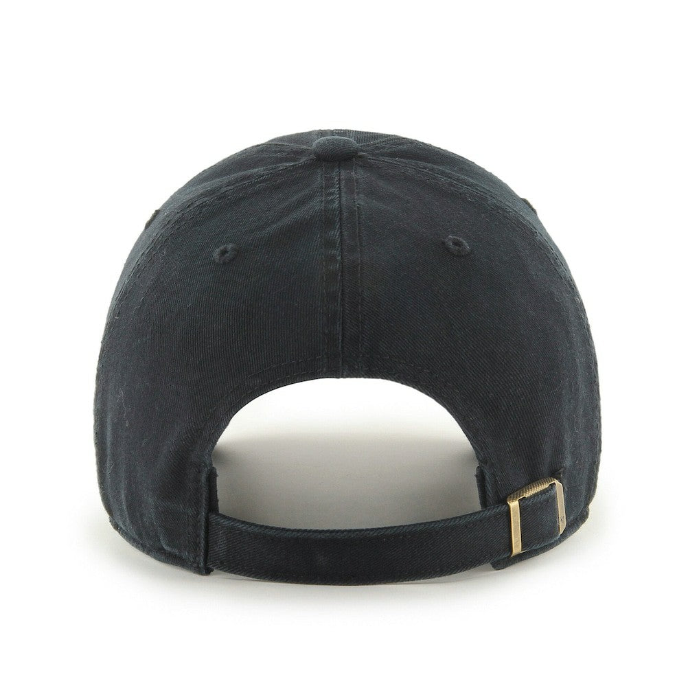Chicago Bulls '47 Black on Black Clean Up Adjustable Hat - NBA