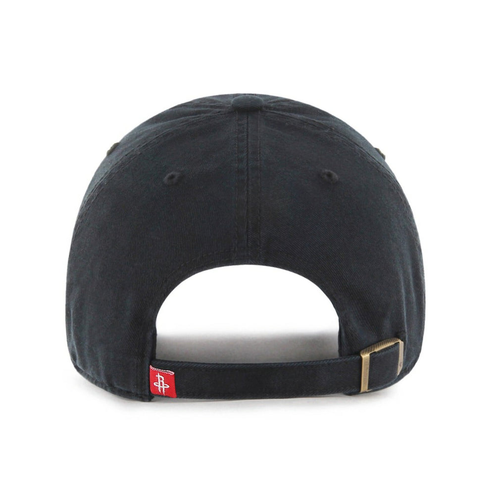 Houston Rockets '47 Black on Black Clean Up Adjustable Hat - NBA