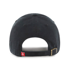 Houston Rockets '47 Black on Black Clean Up Adjustable Hat - NBA
