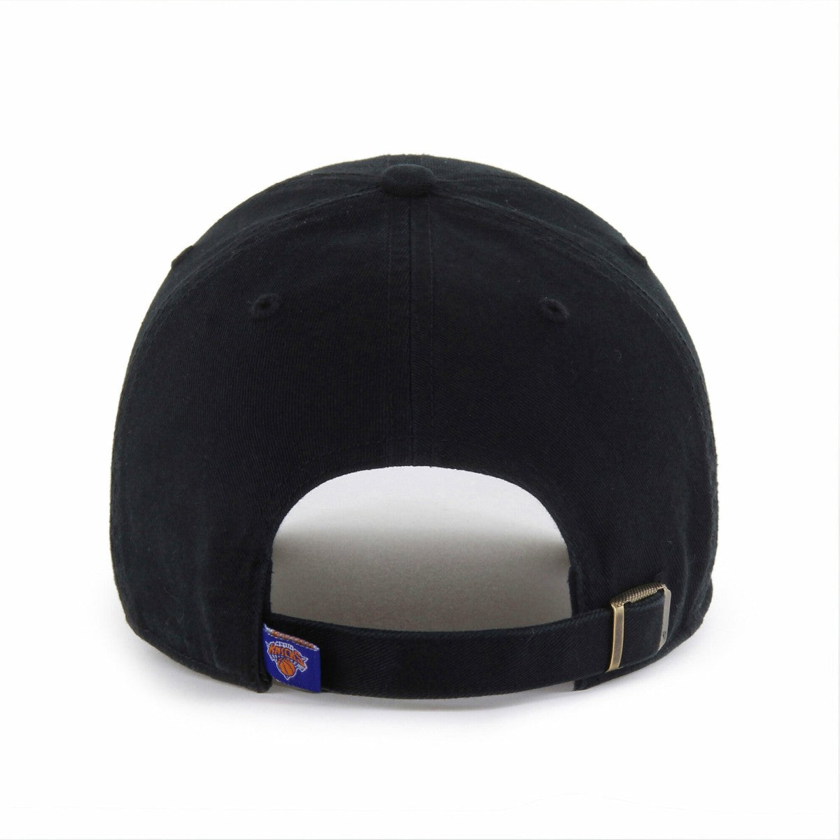 New York Knicks '47 Black on Black Clean Up Adjustable Hat - NBA