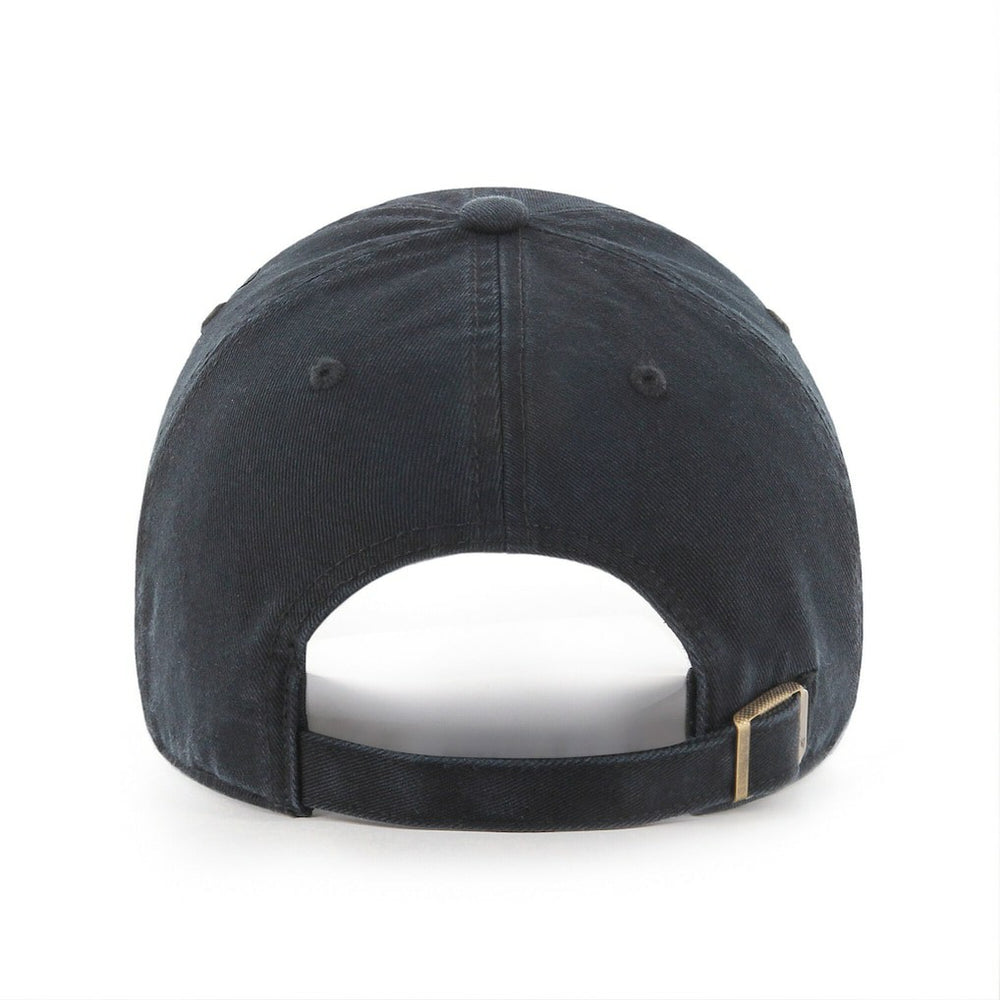 Denver Nuggets '47 Black on Black Clean Up Adjustable Hat - NBA