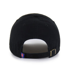 Detroit Pistons '47 Black on Black Clean Up Adjustable Hat - NBA