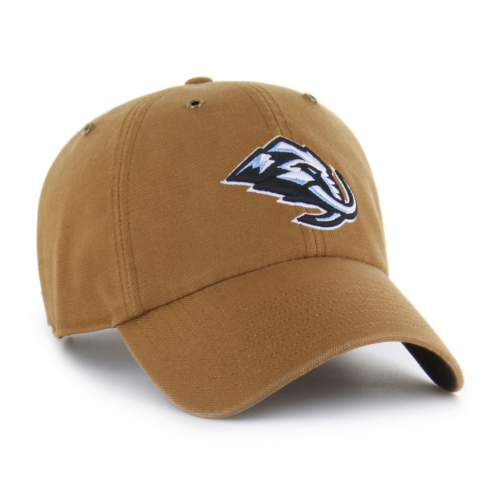Utah Mammoth Carhartt x '47 Clean Up Adjustable Hat - Brown - NHL