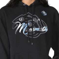 Utah Mammoth G-III 4Her by Carl Banks Shadow Logo Fleece Pullover Hoodie - Black - NHL