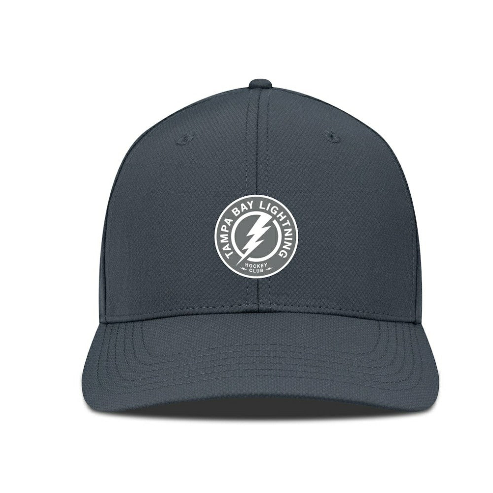 Tampa Bay Lightning Levelwear Rise Slate & Snow Structured Flex Hat - Charcoal - NHL