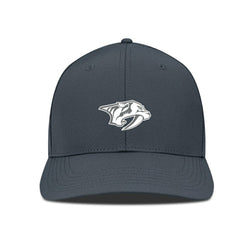 Nashville Predators Levelwear Rise Slate & Snow Structured Flex Hat - Charcoal - NHL