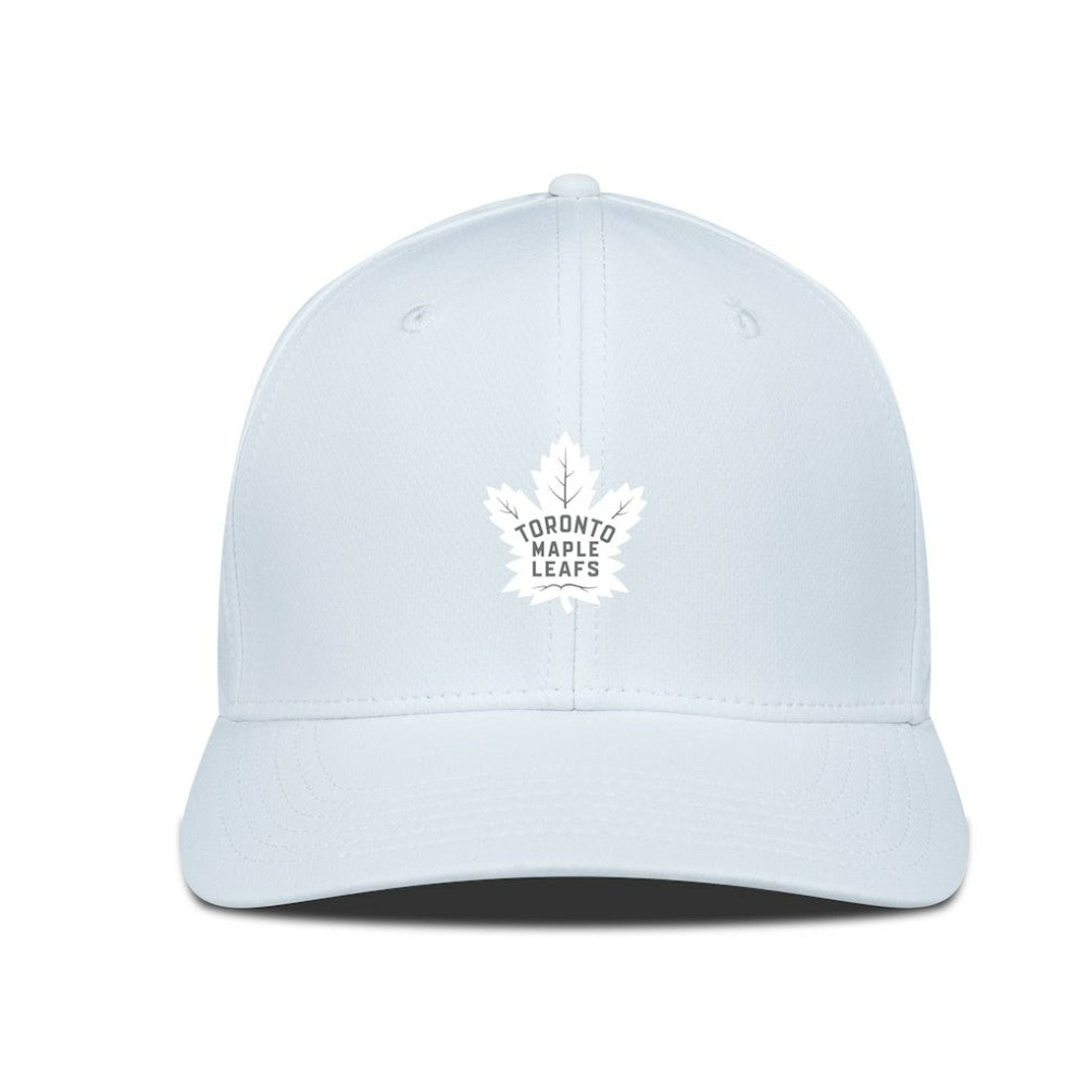 Toronto Maple Leafs Levelwear Rise Slate & Snow Structured Flex Hat - White - NHL