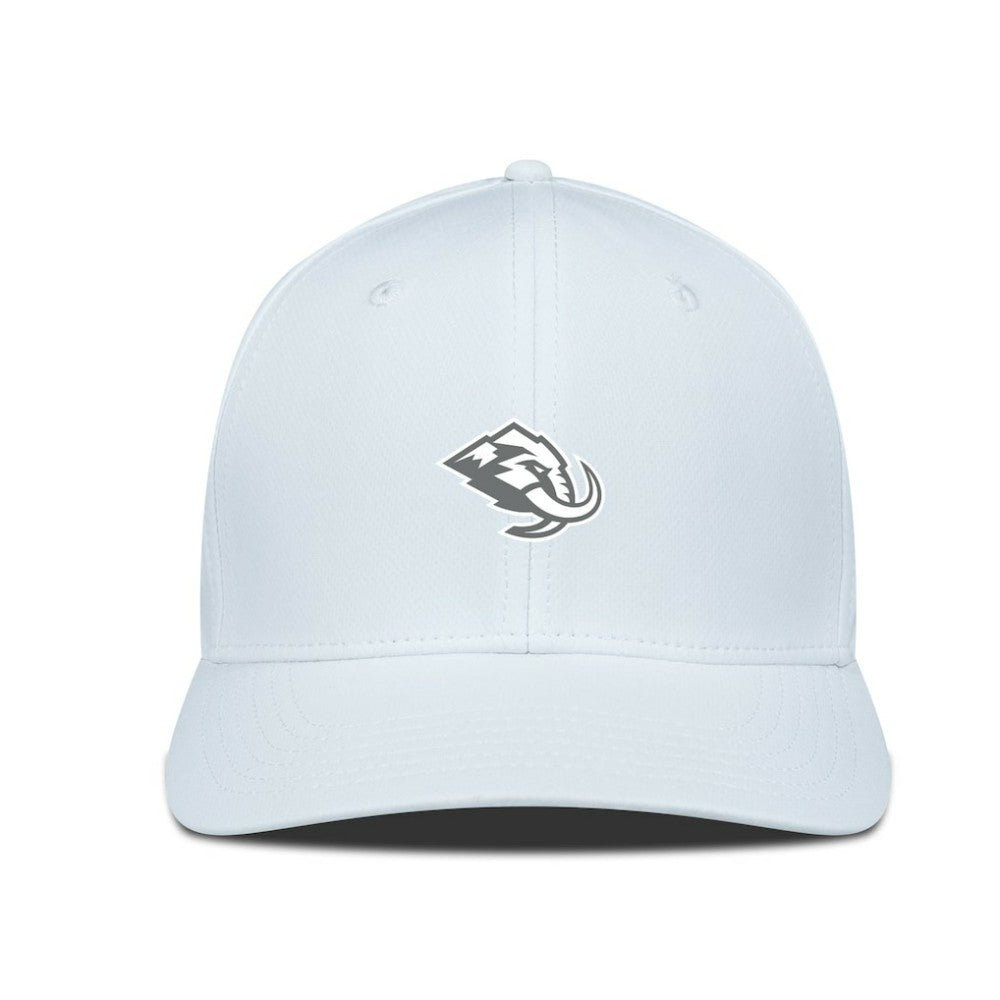 Utah Mammoth Levelwear Rise Slate & Snow Structured Flex Hat - White - NHL